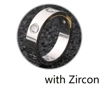 2022 Cross Stainless Steel Zircon Ring With Stone For Woman Girl For Men Couple Ring Wedding Ring 