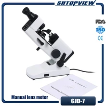 GJD-7 ручной линзметр оптический линзметр внутреннего чтения единица призмы в комплекте