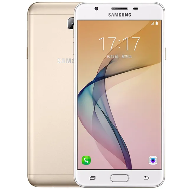 samsung Galaxy On5 G5700, две sim-карты, 5,0 дюймов, 3 ГБ ОЗУ, 32 Гб ПЗУ, LTE, 4G, 13,0 МП камера, четыре ядра, Android 6,0, мобильный телефон - Цвет: Золотой