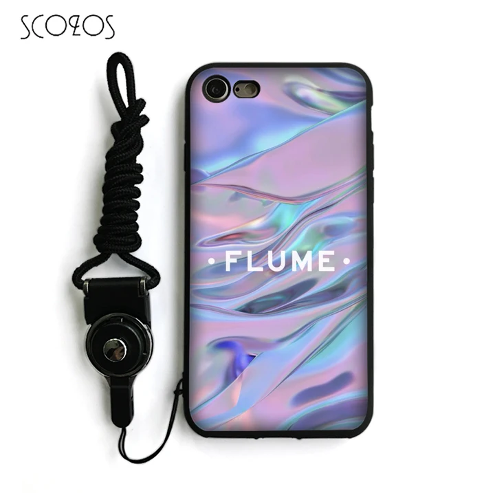 SCOZOS Flume Силиконовый ТПУ мягкий чехол для телефона IPhone X 5 5S Se 6 S 7 8 Plus # nb115 |