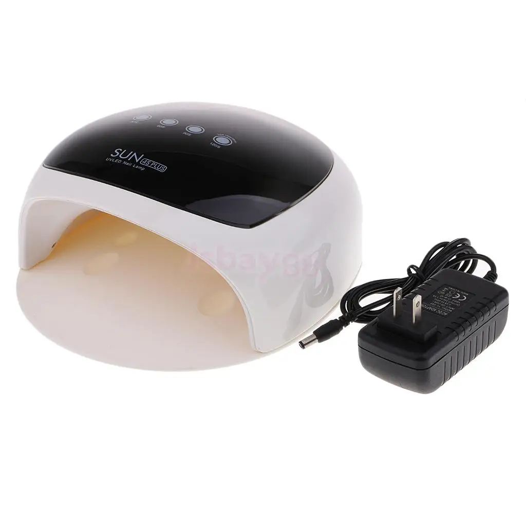 UV LED Nail Dryer Quick Dry 48W UV LED Nail Lamp 3 Timers Mode Automatic Senor Nail Polish UV Light Gel Nail Polish US Plug