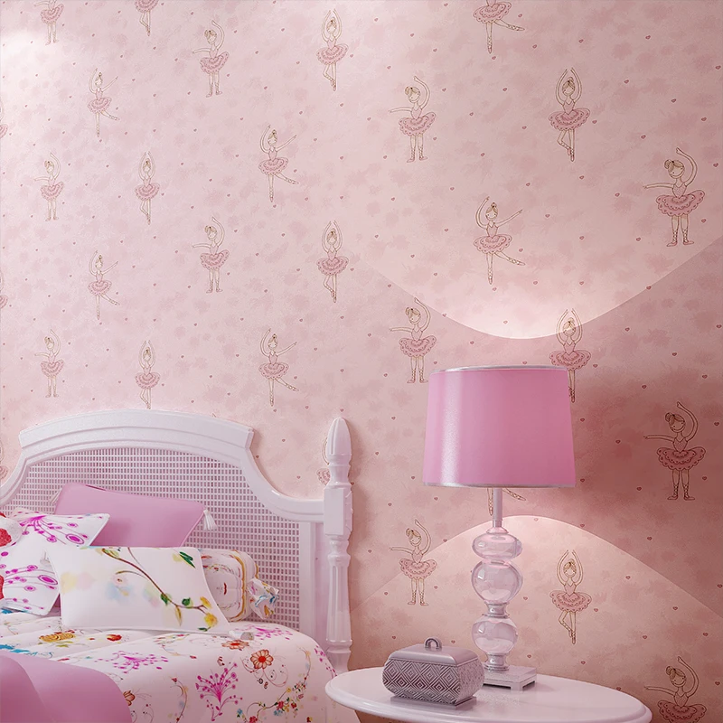 Children S Room Ballet Princess Wallpaper Pink Dancing Girl S Images, Photos, Reviews
