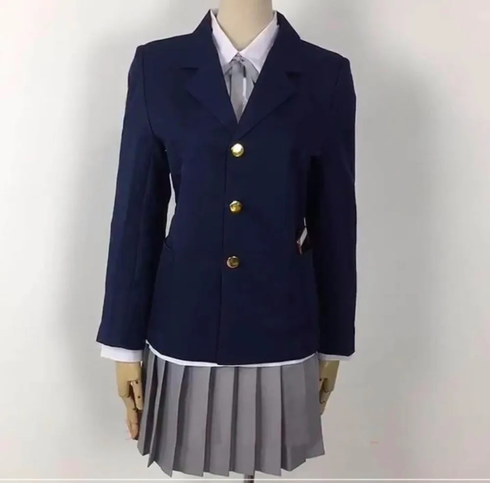 Anime K-ON Cosplay Hirasawa Yui Girls School Uniforms Halloween party Costumes |