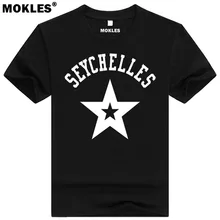 SEYCHELLES t shirt diy free custom made name number syc T Shirt nation flag sc english