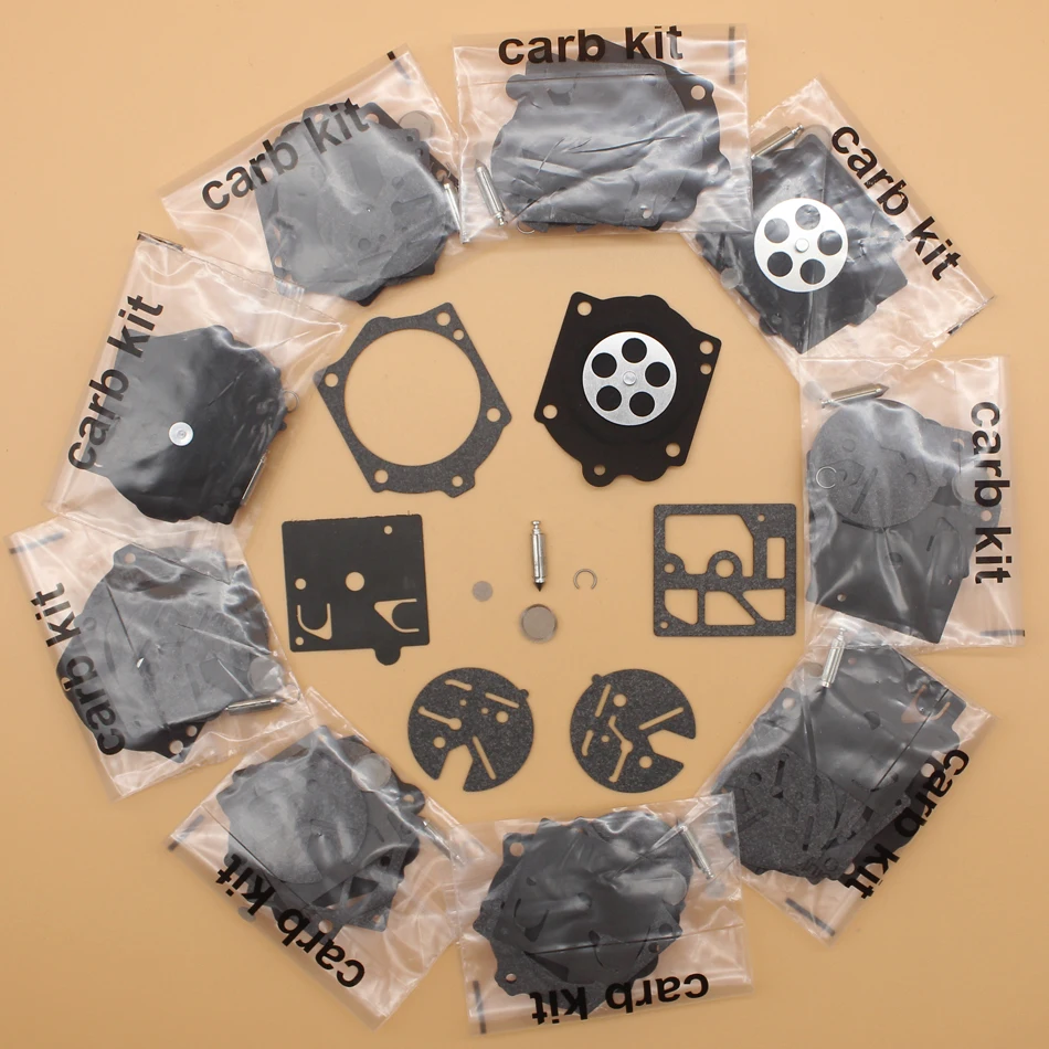 10Kit/lot Carburetor Diaphragm Repair Kit For STIHL 015 015AV 015AVE