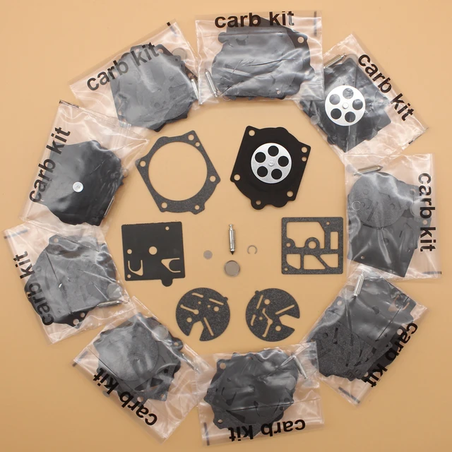 10Kit/lot Carburetor Diaphragm Repair Kit For STIHL 015 015AV 015AVE