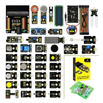 

Keyestudio 37 in 1 Sensor Starter Kit for BBC Micro:Bit (NO Micro:Bit Board )