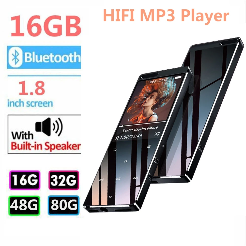 

2019 Hot Sale High Quality Lossless HIFI Bluetooth MP3 Player Touch Key Supports TF Card/FM Radio MP3 Music Player