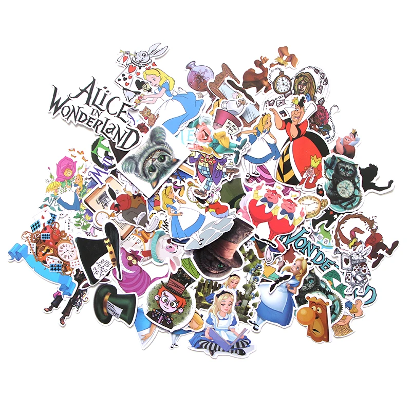 

60pcs/set DMLSKY Cartoon Cute funny PVC Scrapbooking for Car Luggage Laptop Decal Home Bedroom Diy Decoration M2590