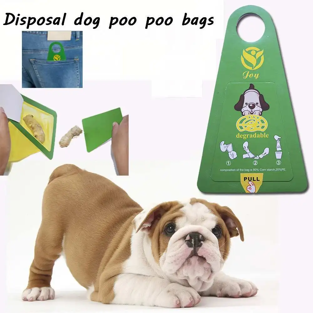 new invention portable pet disposal poo poo collectors dog outside shit