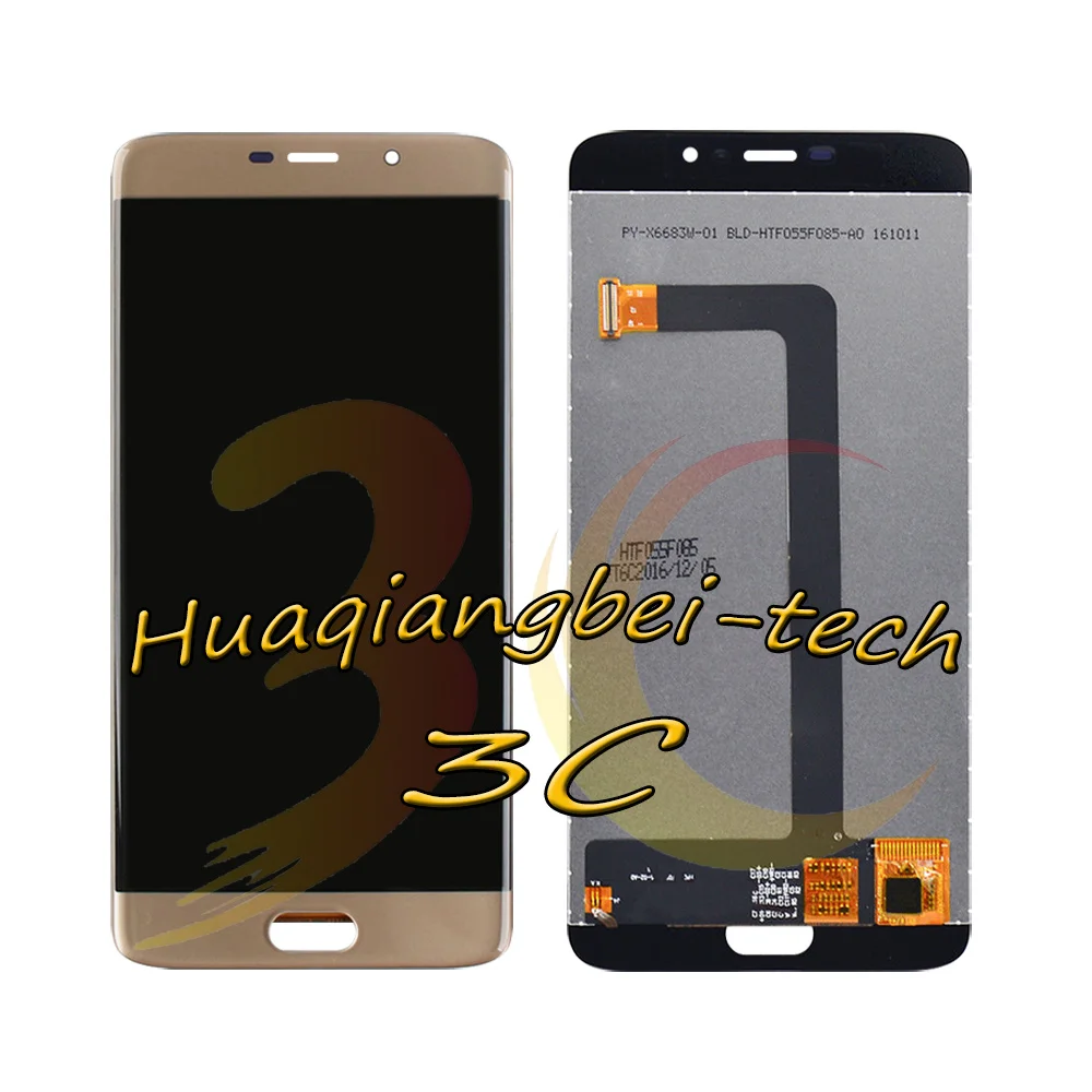 New 5.5'' Black / Blue / Gold For Elephone S7 Full LCD DIsplay + Touch Screen Digitizer Assembly 100% Tested With Tracking