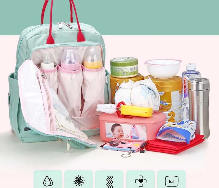 Сумка для подгузников MamaBaby рюкзак с единорогом мам сумки смены пеленок модная