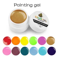 Цена по прейскуранту завода, УФ Гель-лак для живописи, чистый цвет, Гель-лак для ногтей, Гель-лак для счастливого дизайна ногтей, сделай сам, лак для ногтей