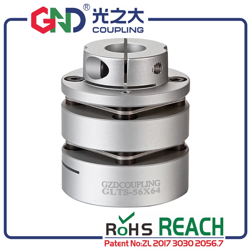 GND double diaphragm flexible coupling aluminum alloy clamp for shaft encoder couples stepmotor connect quick coupler CNC | Обустройство
