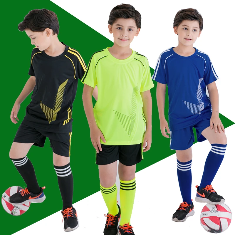 カスタムサッカーユニフォームキッズサッカーユニフォーム17 18用子供服セット半袖男の子の服セット夏のトラックスーツ Boys Clothes Set Clothes Setboys Clothes Aliexpress