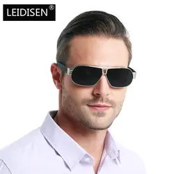 LEIDISEN, поляризационные солнцезащитные очки, мужские, 2019, UV400, для вождения, классические, брендовые, дизайнерские, для улицы, модные