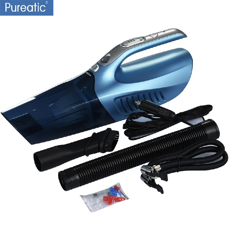

4 in 1 Portable Car Vacuum Cleaner Wet&Dry Dual Use Auto Cleaning Electronic Tool Strong Power Dust Absorbtion Handheld Cleaner