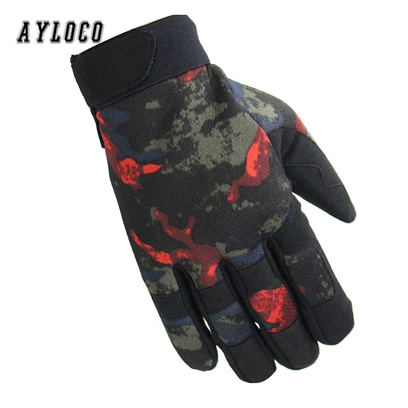 

Army Camouflage Winter Tactical Gloves Men Breathable Multicam Paintball Military Gloves Bicycle Shoot Full Finger Warm Gloves