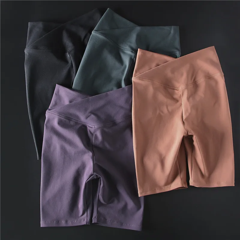 Beste Vrouwen Yoga Shorts Panty Sexy Hoge Taille Sport korte Quick Dry Atletische Skinny Fitness Shorts Running Workout Rijden Shorts