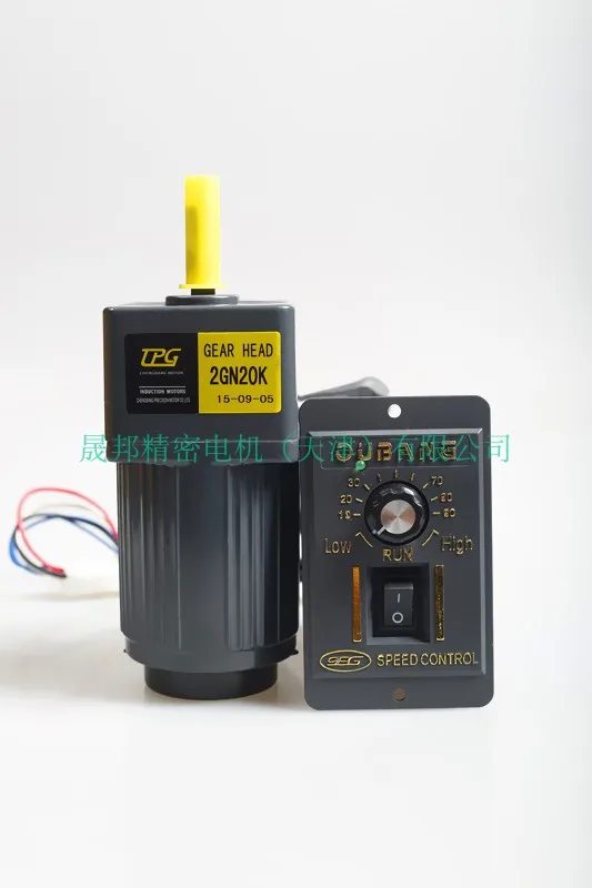 AC6W220V редукторный мотор/мотор-редуктор 2IK6RGN-C Мотор 18 K-36 K мотор+ коробка передач+ регулятор