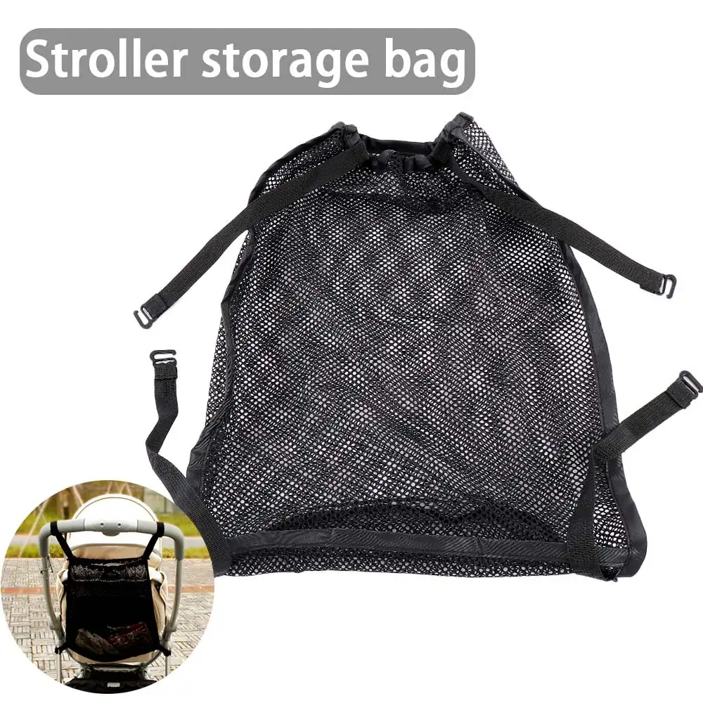 Us 2 78 40 Off High Quality New Practical Baby Trolley Mesh Net Pocket Infant Stroller Bottle Diaper Holder Storage Bag Organizer In Strollers
