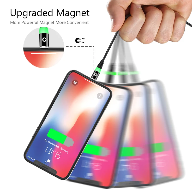 PZOZ المغناطيسي Usb كابل شحن ل iphone X XS ماكس 8 7 زائد 6 s 5 s سريع شاحن المغناطيس كابل يو اس بي وصلة سلك الهاتف المحمول سلك PZOZ المغناطيسي Usb كابل شحن ل iphone X XS ماكس 8 7 زائد 6 s 5 s سريع شاحن المغناطيس كابل يو اس بي وصلة سلك الهاتف المحمول سلك