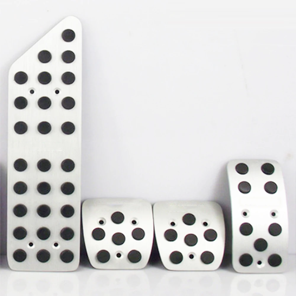 

Car Aluminium Alloy Petrol Clutch Fuel Brake Pad Foot Pedals Rest Plate for Nissan Sylphy 2006 ~ 2012 2013 2014 2015 2016 2017