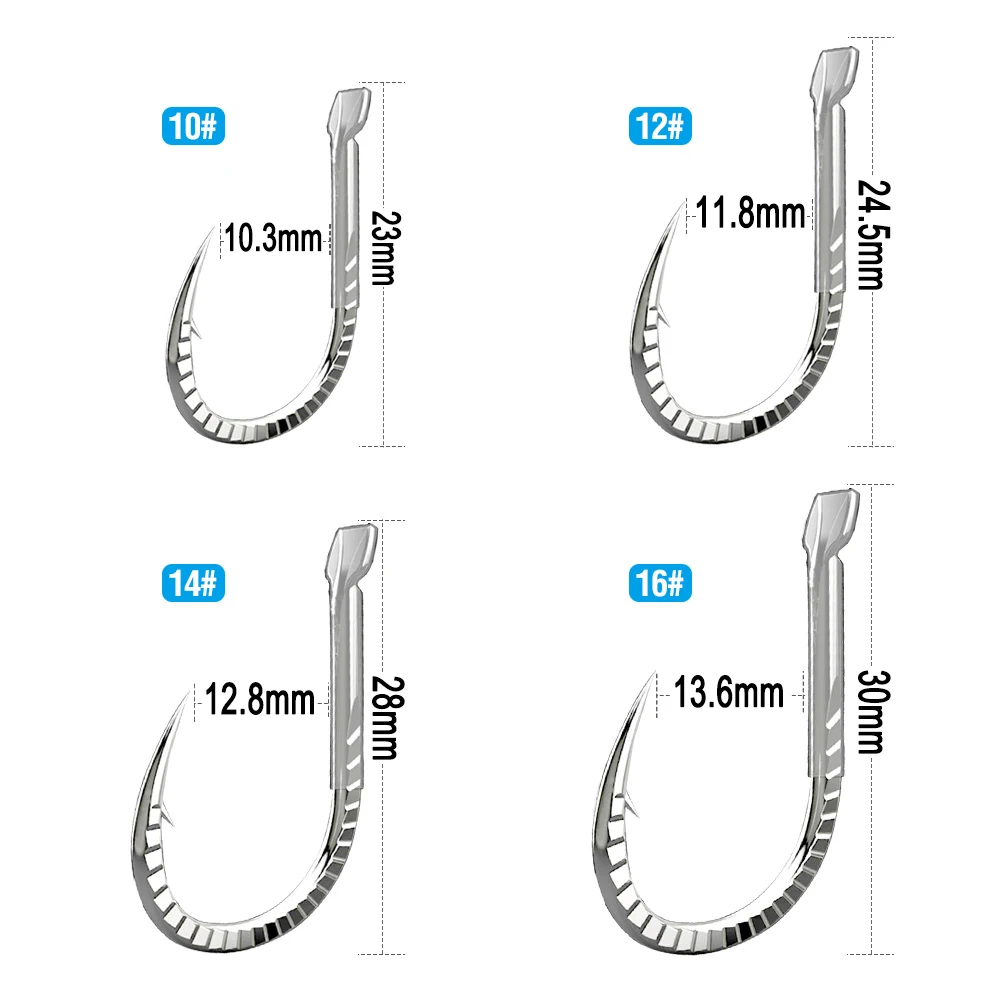 DONQL 20 шт./компл. бронзовых морских рыболовных крючков Титан сплав одинарный круг колючей крючок 20-65LB карп рыболовные крючки рыбалка катушка аксессуары