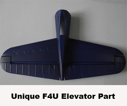 13*6 4 лопастями для уникальная модель F4U RC самолет