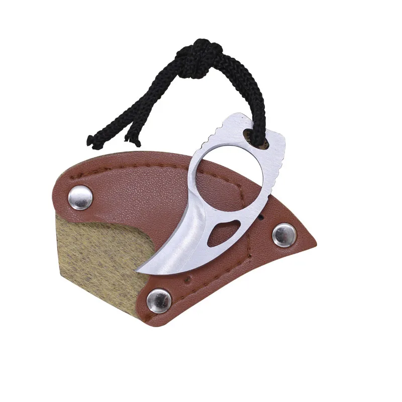 survival small knife fixed blade knives mini pocket tool ...