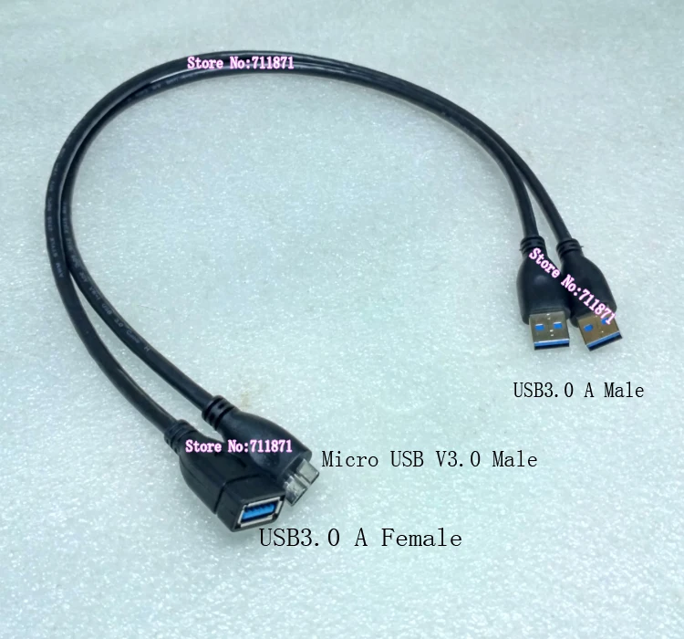 50cm-usb-v3-0-usb3-0-cable-line-micro-b-micro-usb-v3-0-data-charging