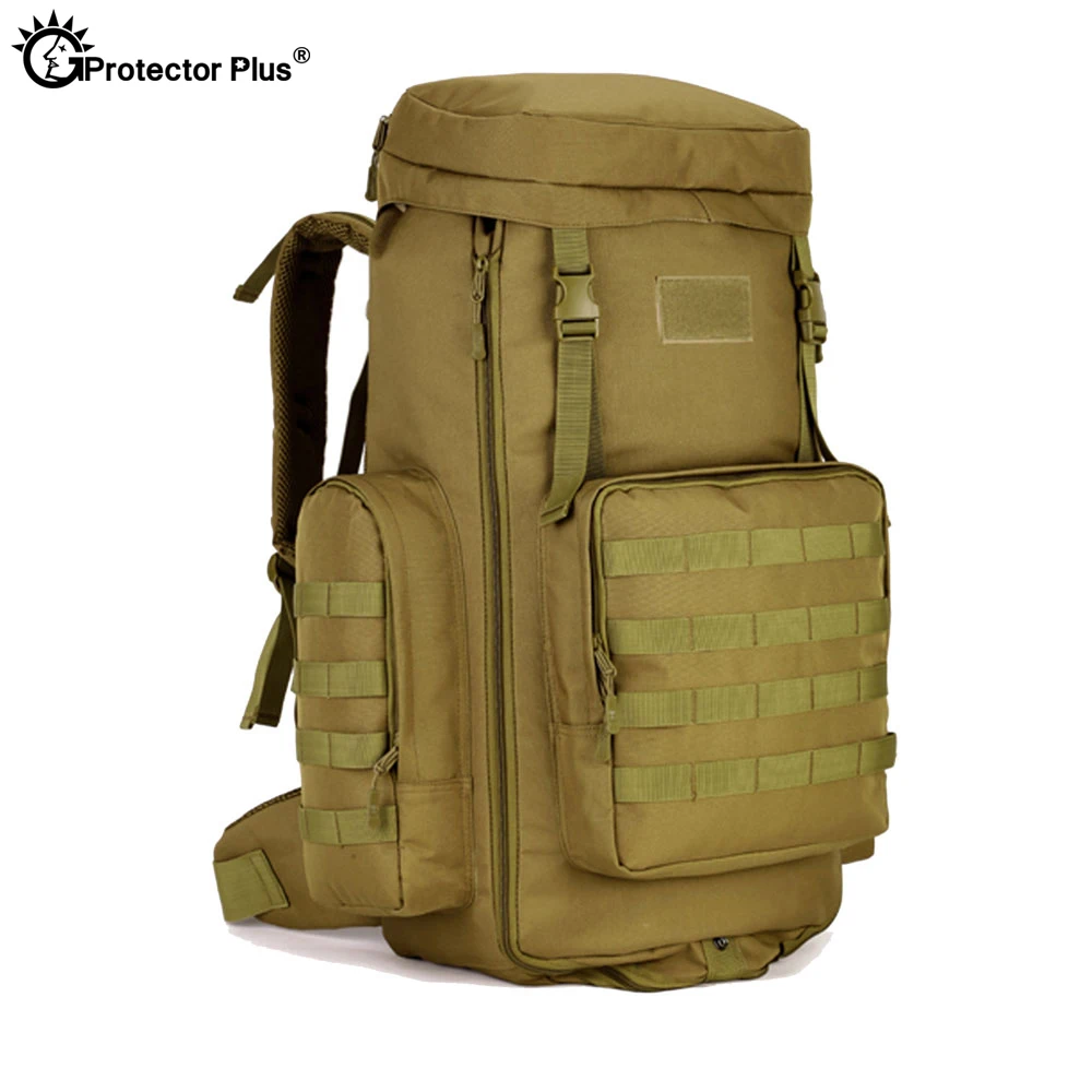 

PROTECTOR PLUS 70L Army Tactical Backpack 85L Hunters Backpack Unisex Military Field Bag CS CF Game Durable Outdoor Travel