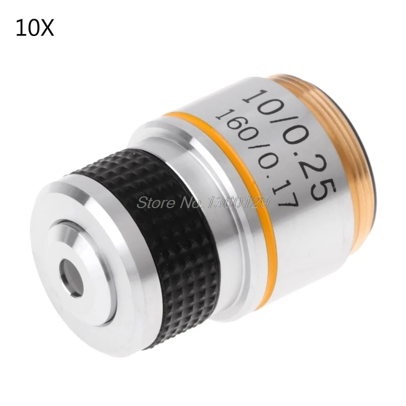 

4X 10X 40X 100X Achromatic Objective Lens for Biological Microscope 185 Dec12 Wholesale&DropShip