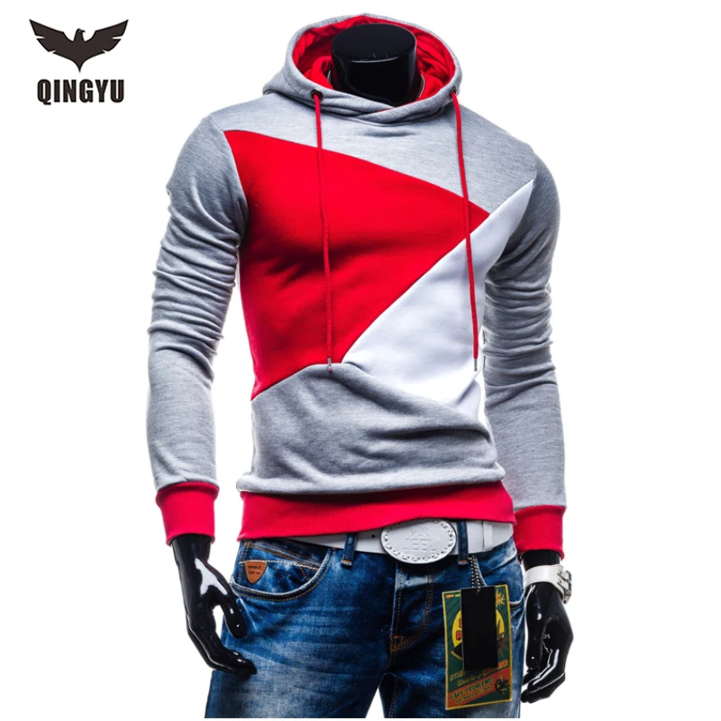 2018 толстовки мужские Sudaderas Hombre хип хоп s бренд хит цвет сшивание мужская толстовка
