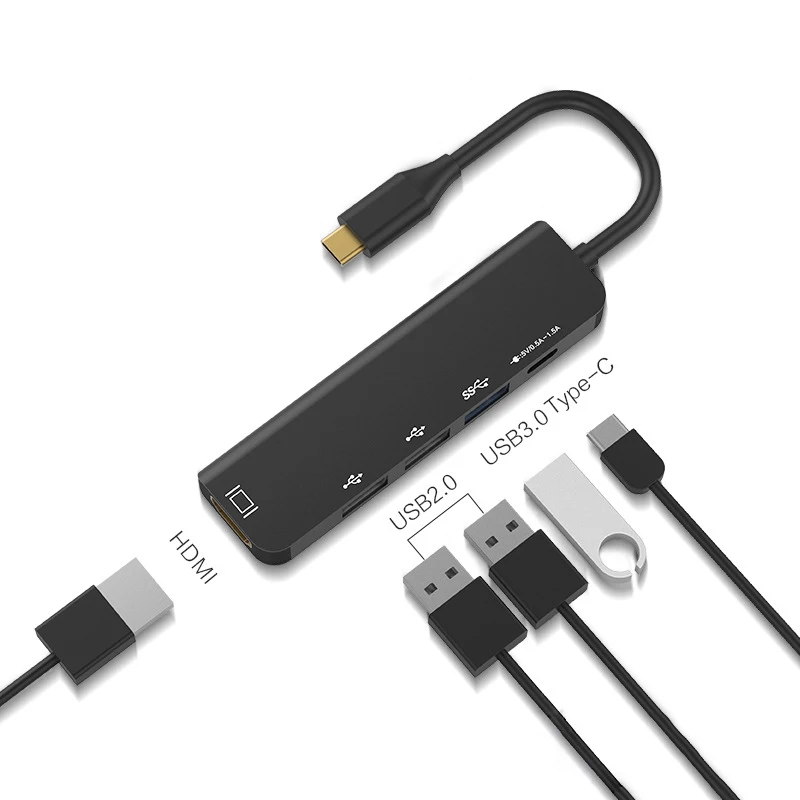 

USB C HUB Type-C To 4K HDMI USB 3.0 PD Charging Adapter For Macbook Pro Xiaomi Samsung Galaxy S10 S9 S8 Plus Huawei P30 P20 Pro