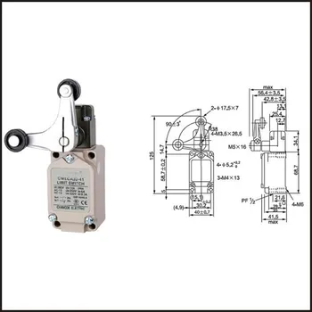 

Switch travel limit switch AC15A AC380V Electrical Safety Key Interlock switch Compact Prewired micro switch WLCA32-41