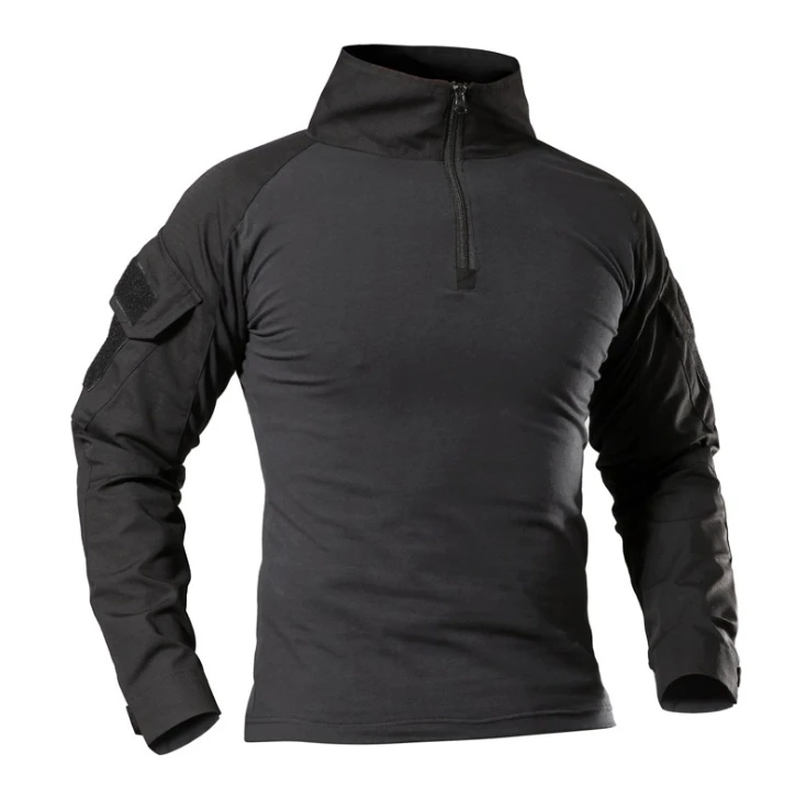 Tactical Long Sleeve G2 Combat Shirt Airsoft Paintball Military Outdoor Shirt Men Multicam Black