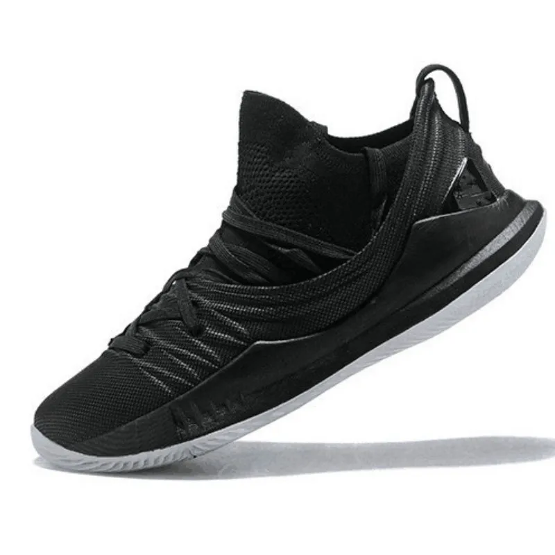 

JINBEILE 2019 fifth generation new basketball shoes shock absorption ankle wear non-slip sports basketball shoes