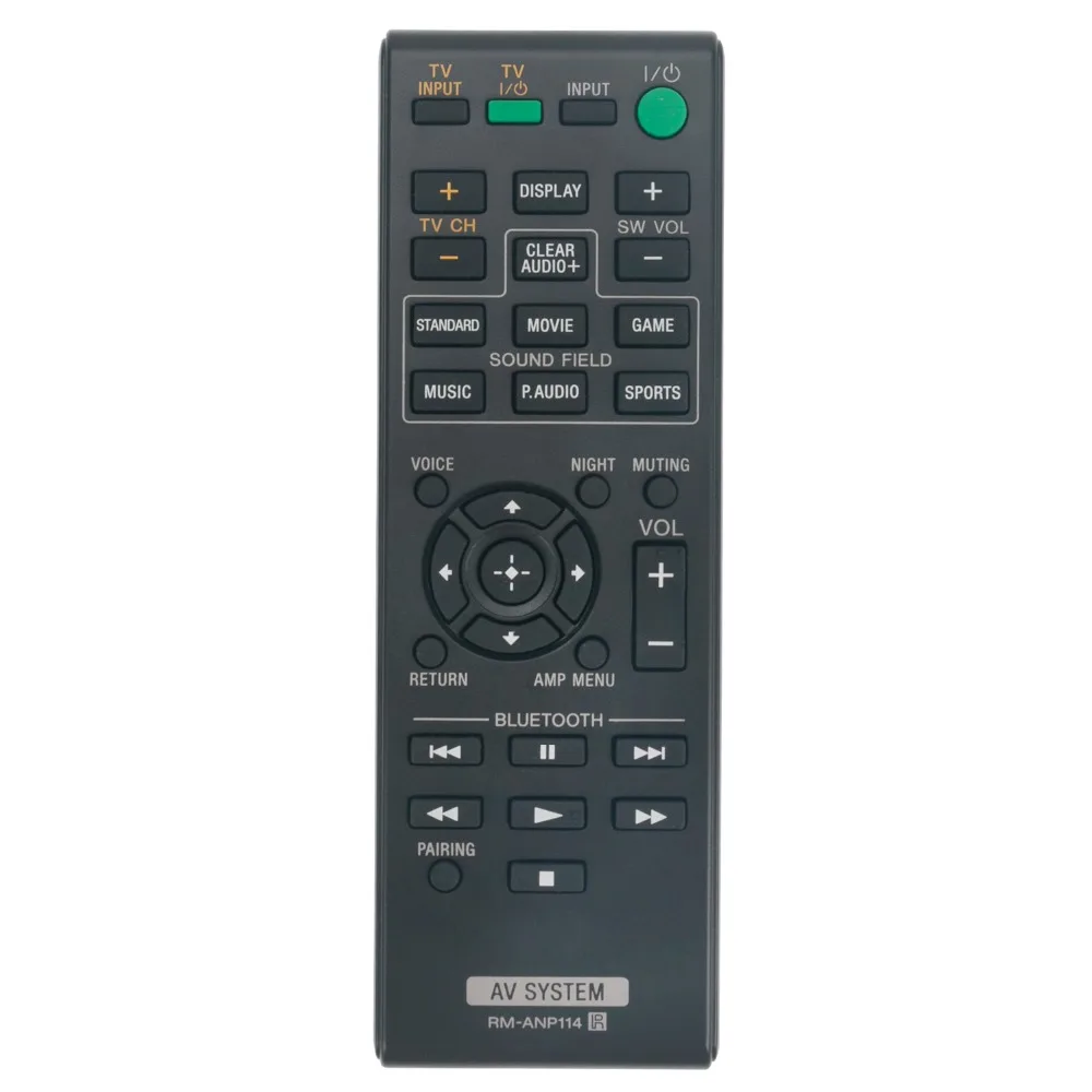 Новый пульт дистанционного Управление RM-ANP114 для sony звуковая панель с реверсивным