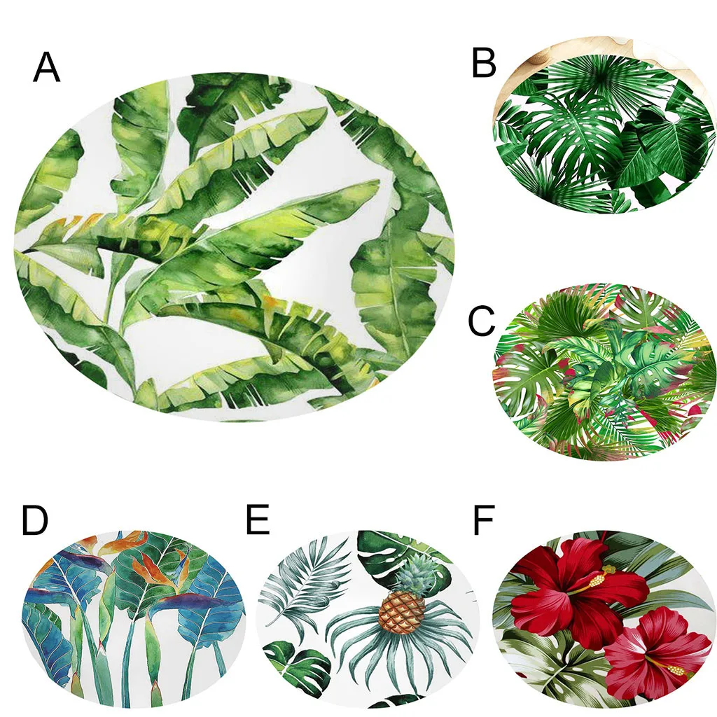 

Carpet For Living Room Modern Round Environment-Friendly Botany Elements Blanket Round Bathroom carpet 60cm L523