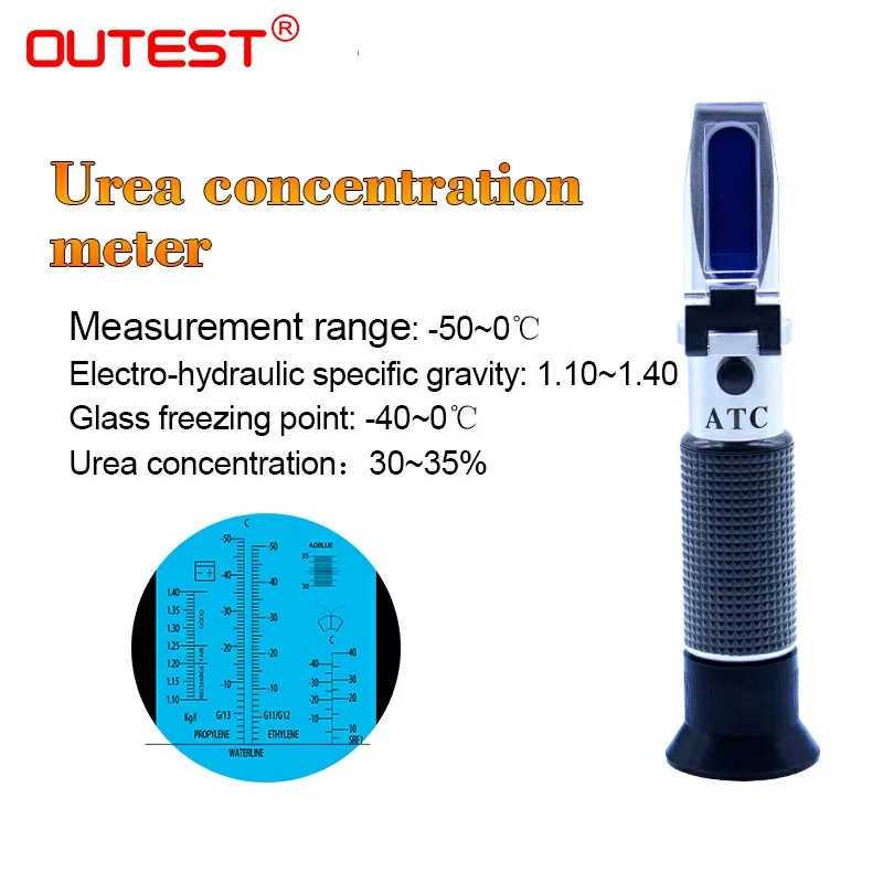 

Digital Car urea concentration meter RZ124 urea concentration 30%~35% Antifreeze freezing point instrument Urea detector