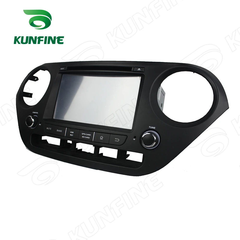 Excellent 7 Inch Quad Core 1024*600 Android 5.1 Car DVD GPS Navigation Player Car Stereo for Hyundai I10 2014-2015 with Radio 3G Wifi 3