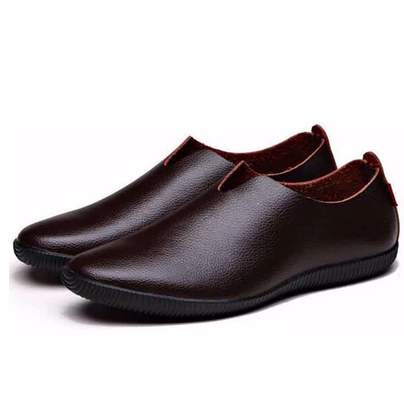 YWEEN Spring Autumn Men's Shoes Slip-On Solid Soft Leather Men Loafers Casual Oxford Shoes For Man YWEEN Spring Autumn Men's Shoes Slip-On Solid Soft Leather Men Loafers Casual Oxford Shoes For Man