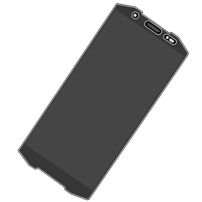 5.99 بوصة DOOGEE S70 الزجاج المقسى 100% عالية الجودة قسط 9 H 2.5D واقي للشاشة فيلم ل DOOGEE S70 لايت (غطاء كامل)