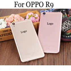 100% новый Батарея задняя крышка задняя дверь Корпус для OPPO R9 Батарея чехол для OPPO R 9 shell Замена без Камера Стекло