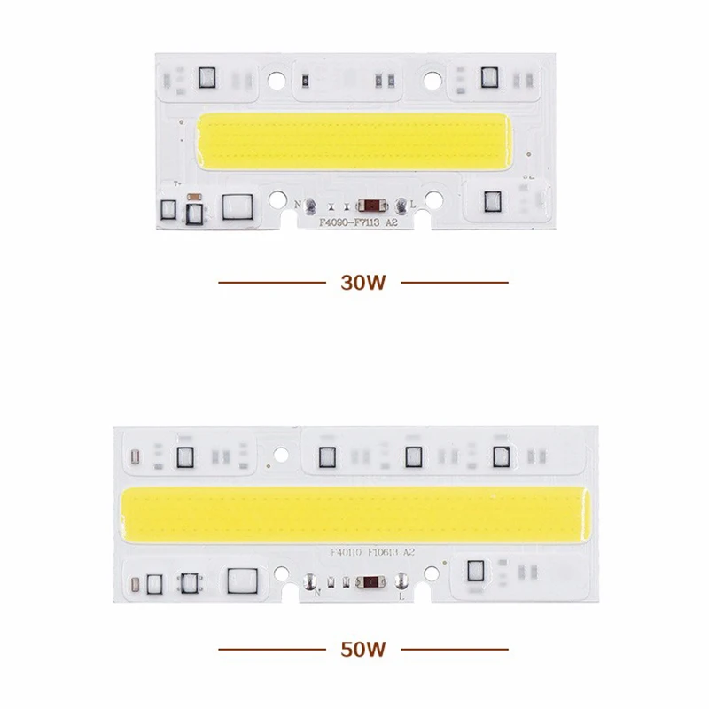 RAYWAY светодиодный чип COB лампа высокой Мощность 20w 30w 50w 100w IP65 умная ИС(интеграционная схема) подходит для DIY светодиодный прожектор светильник Холодный белый/теплый белый/белый