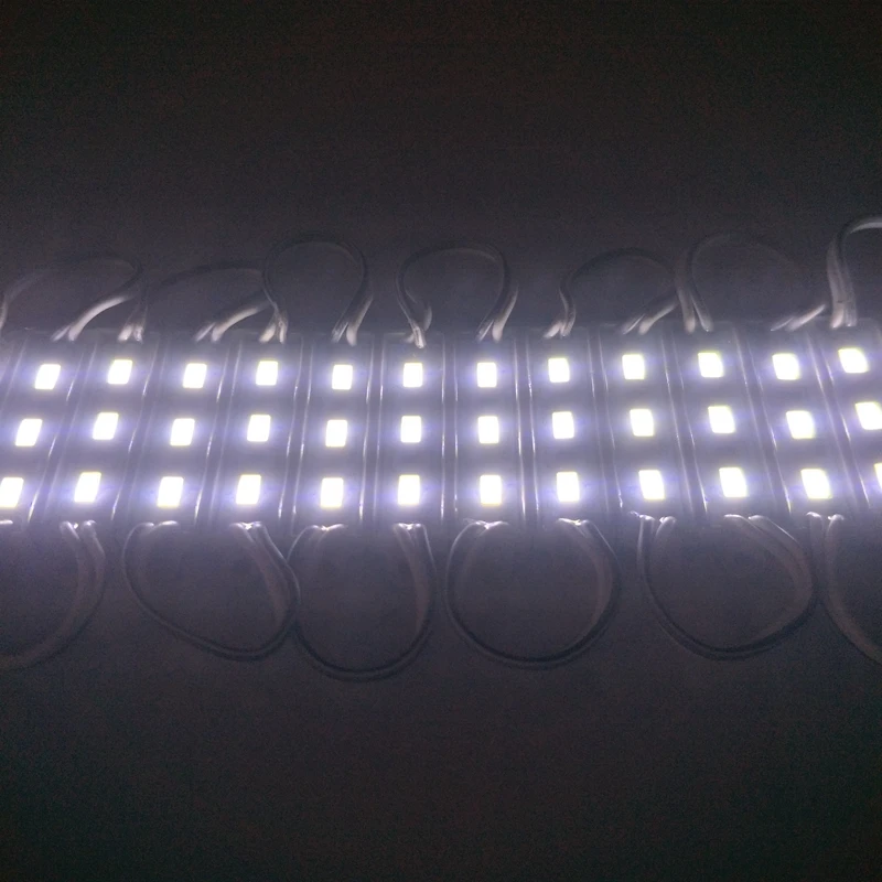 100 шт. светодиодный светильник высокой яркости DC12V SMD 5730 5630 модуль задний модули