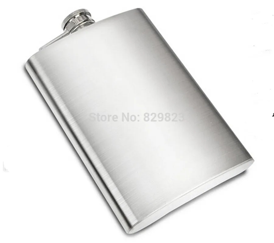 

wholesale 50pcs/lot Portable Stainless Steel Hip Flask 6oz Wine Bottle
