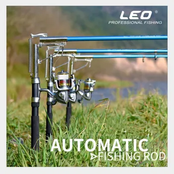 

Automatic Fishing Rod 2.1m 2.4M 2.7M Telescopic Fishing Rod Automatic Angling Device Glass Fiber Stainless Steel Material