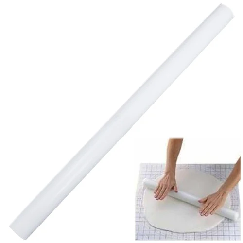 

TFBC-White roller to Patisserie Sugar Fondant Cake Decorating Rolling Pin 50CM